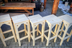 Barové stoličky 5 ks 01/2026